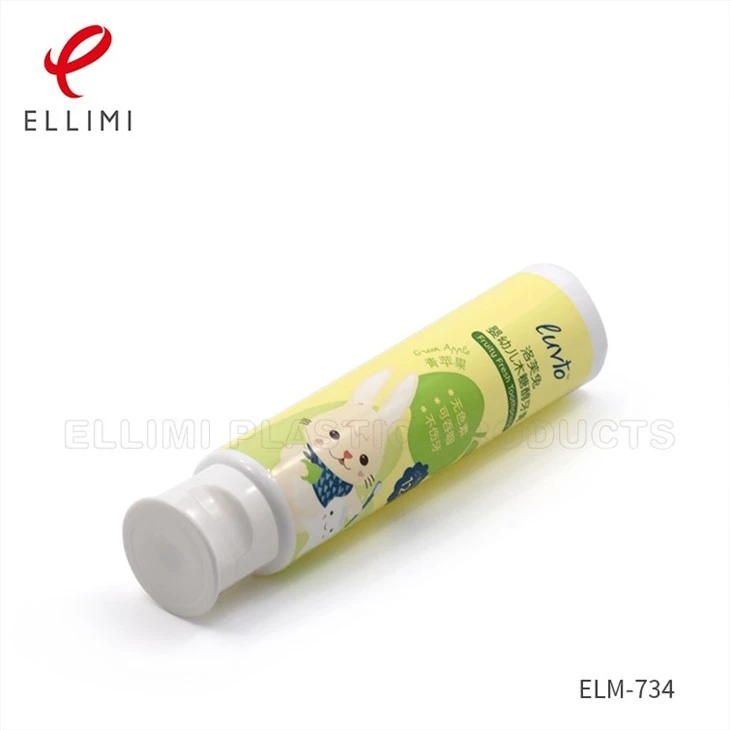 Kid Tooth Paste Plastic Squeeze Tube