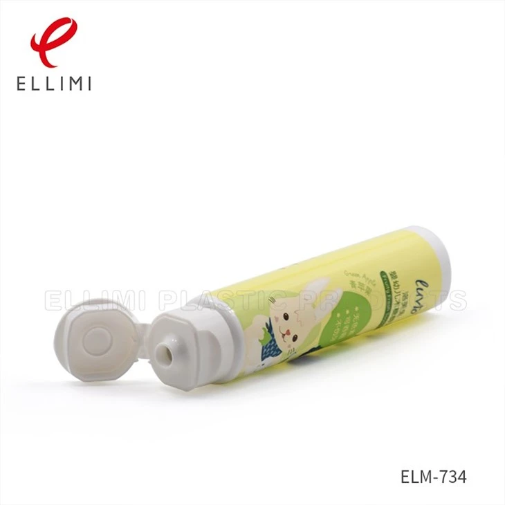 Kid Tooth Paste Plastic Squeeze Tube