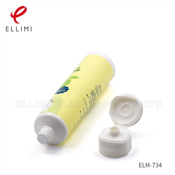 Kid Tooth Paste Plastic Squeeze Tube