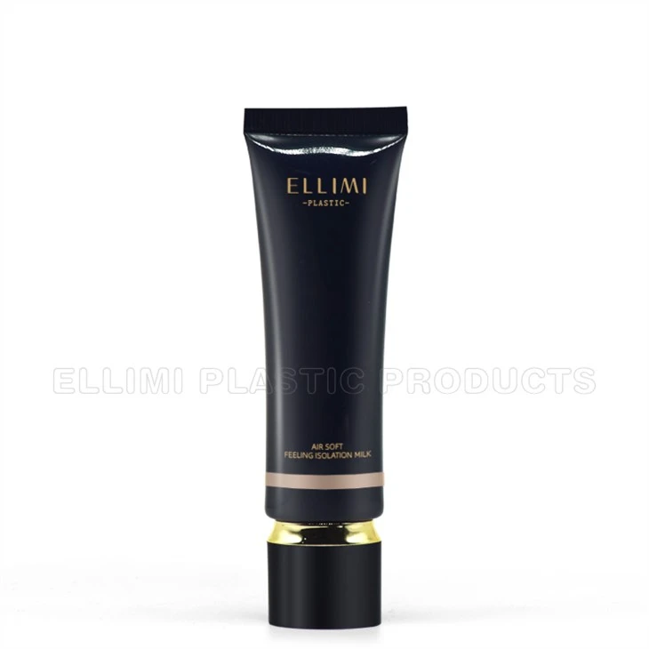 matte black cosmetic tube