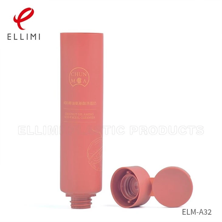 Matte Plastic Tube With Filp Top Cap