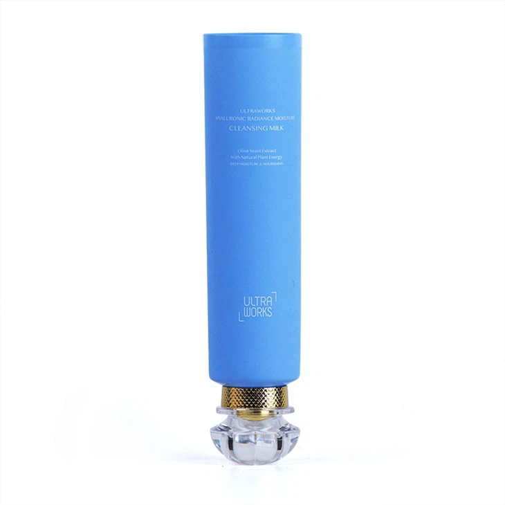 PE Cosmetic Tube With Acrylic Lid