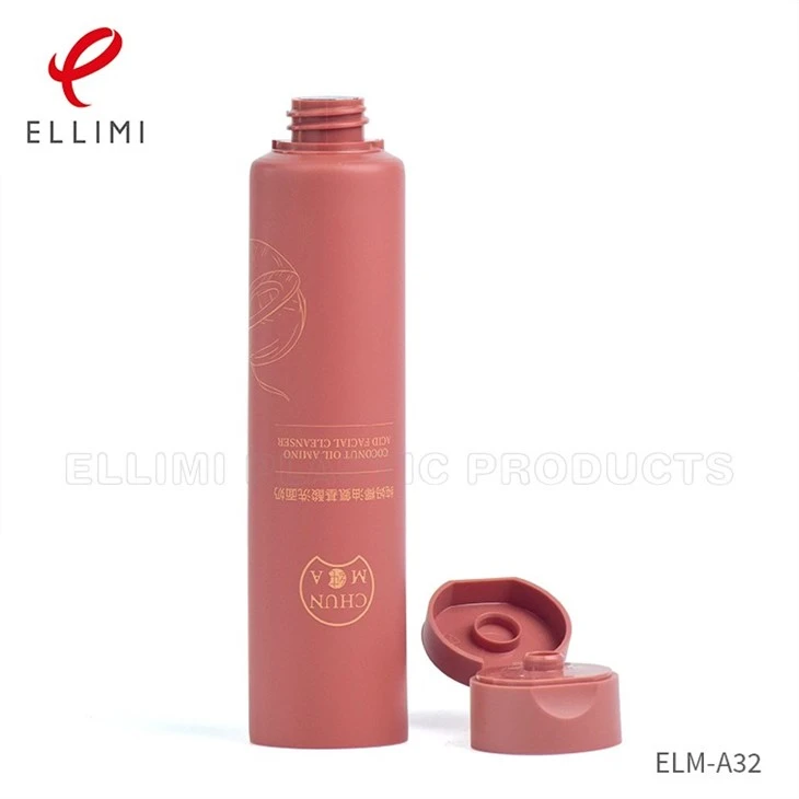 Plastic Tube With Matte Filp Cap