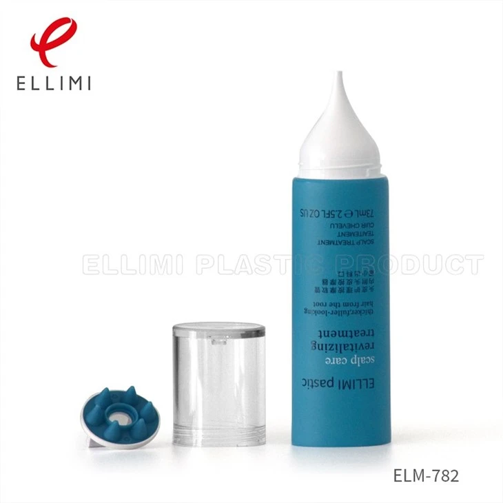 Silicone Comb For Head Massage Makeup Tubes