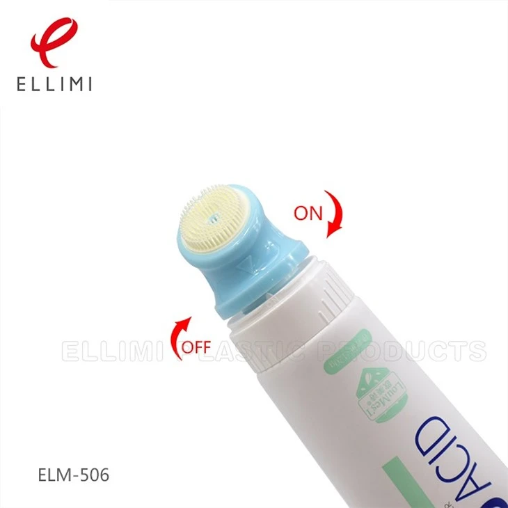 Skincare Tube With Brush Applicator