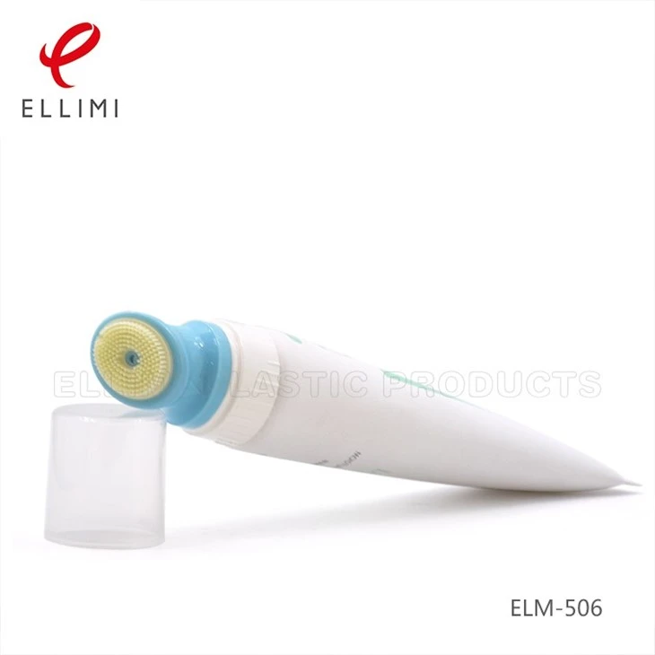 Skincare Tube With Brush Applicator