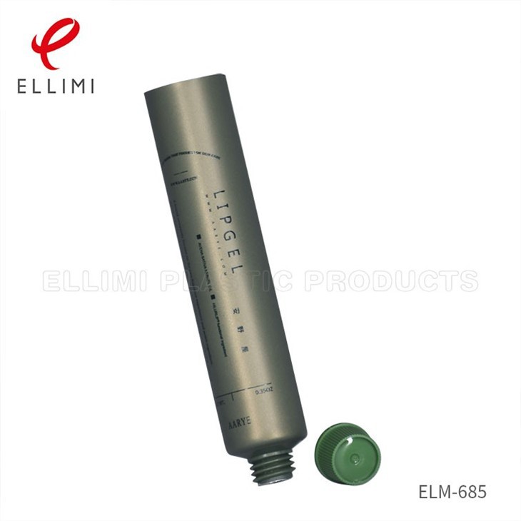 Striped Little Screw Cap Plastic Lotion Tube