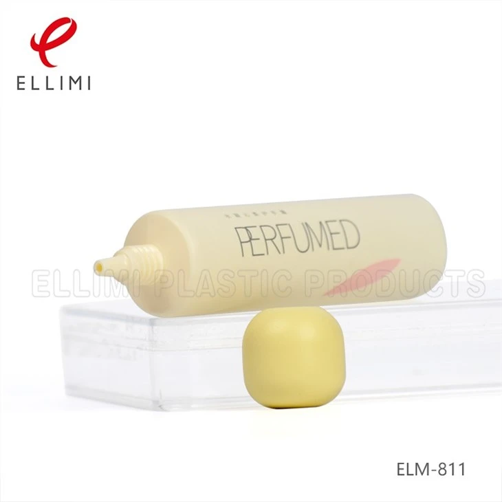 Yellow Makeup Packaging With Spherical Bakelite Lid