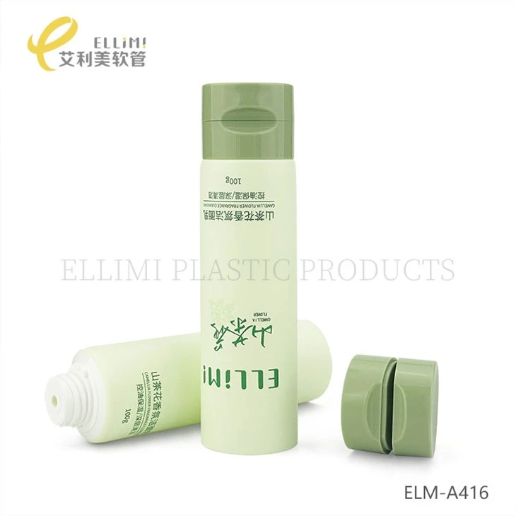 40mm Matte/High Gloss High Barrier Flip-Top Cap Tube For Facial Cleanser suppliers