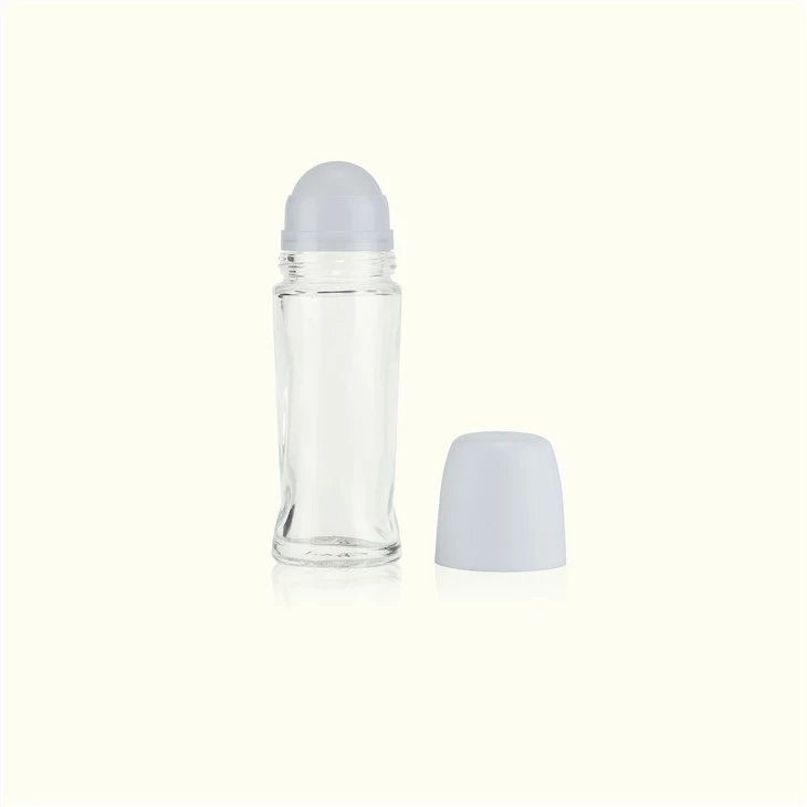 50ml Glass Roller Bottle For Aloe Vera Gel factory
