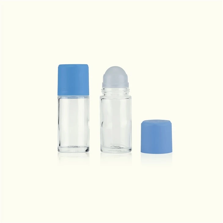 50ml Glass Roller Bottle For Soothing Formulations factory