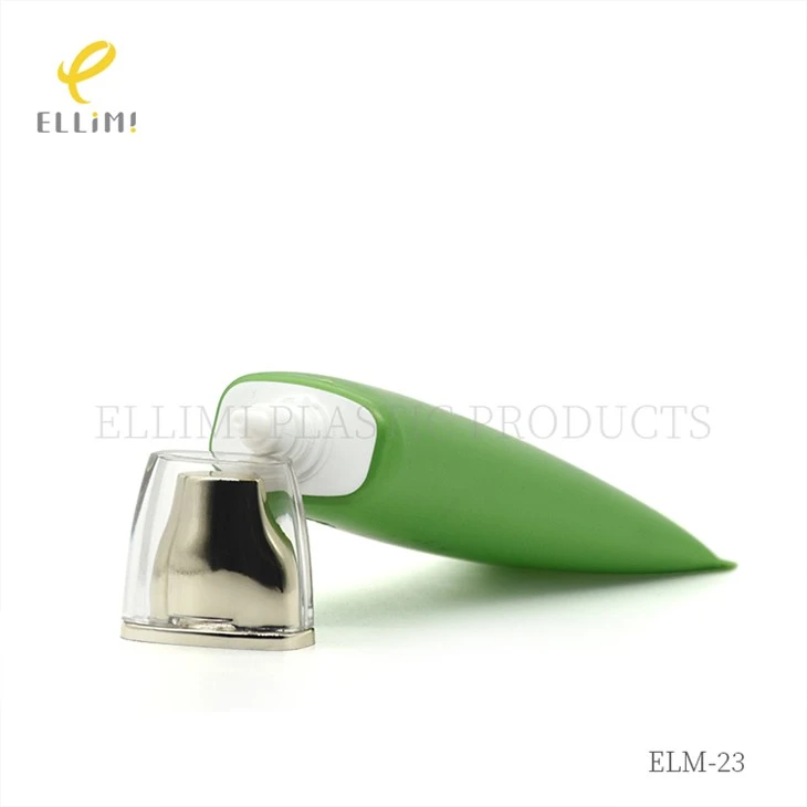 Acrylic Bullet-head Pointed Flat Cap Tube For Hand Cream