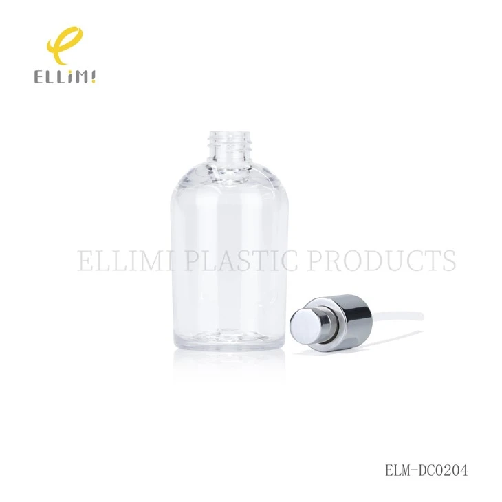 100ml PETG Plastic Empty Cosmetic Bottle For Skincare Shower Gel & Toner Packaging With Silk Screen Printing factory