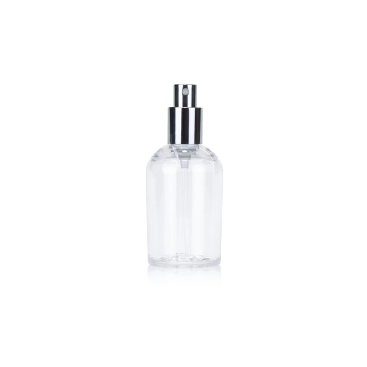 100ml PETG Plastic Empty Cosmetic Bottle For Skincare Shower Gel & Toner Packaging With Silk Screen Printing