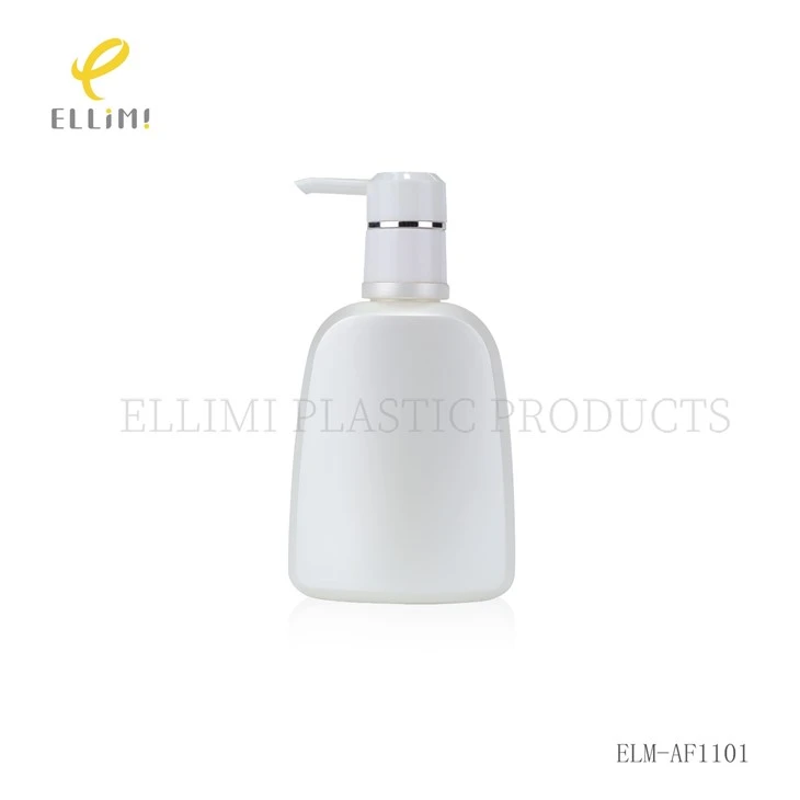 150ml White PE Plastic Lotion Pump Bottles With Silver Ring For Personal Care suppliers