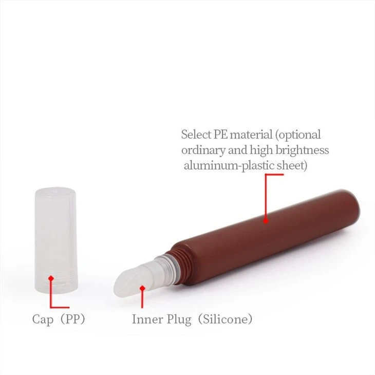 16mm Brush-Head Tube Cosmtice Plastic Tube high quality