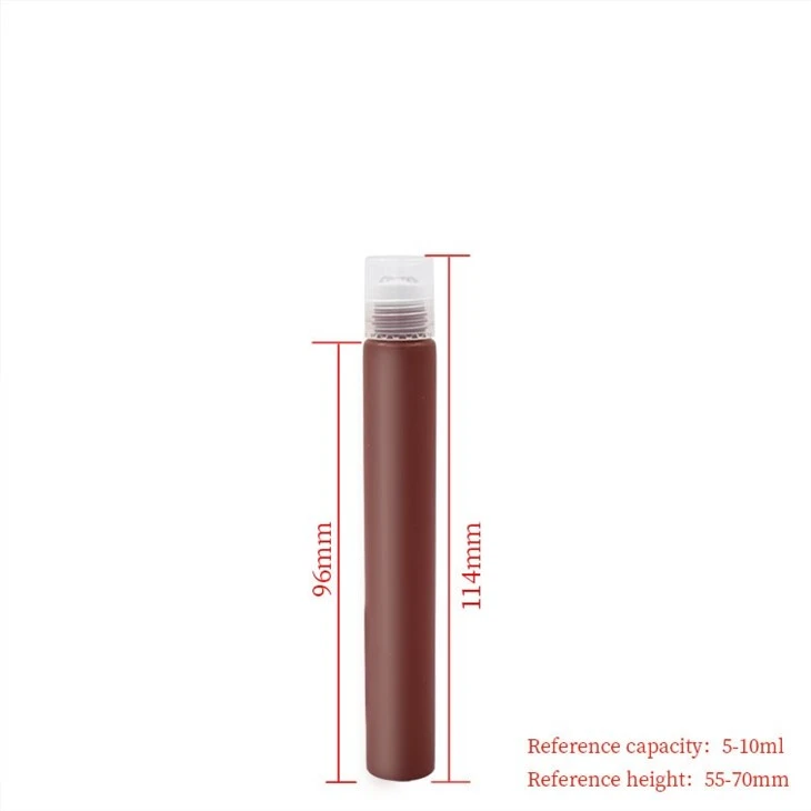 16mm Three-Roller Ball Soft Tube For Lip Balm Eye Cream With Stainless Steel PP Cap high quality