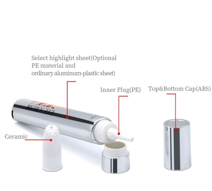 19 Angled Point Massage Ceramic Head Cosmetic Tube high quality