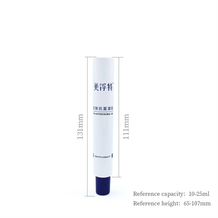19mm Fine-Thread Cylindrical Cap Tube With 16mm Fine-Thread Cylindrical Cap For Eye Creams & Gels high quality