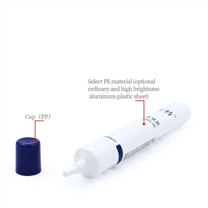 19mm Fine-Thread Cylindrical Cap Tube With 16mm Fine-Thread Cylindrical Cap For Eye Creams & Gels best