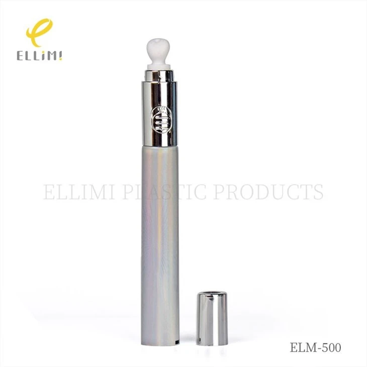 19mm Metal Applicator Empty Roller Tube For Eye Cream Cosmetic Tube suppliers