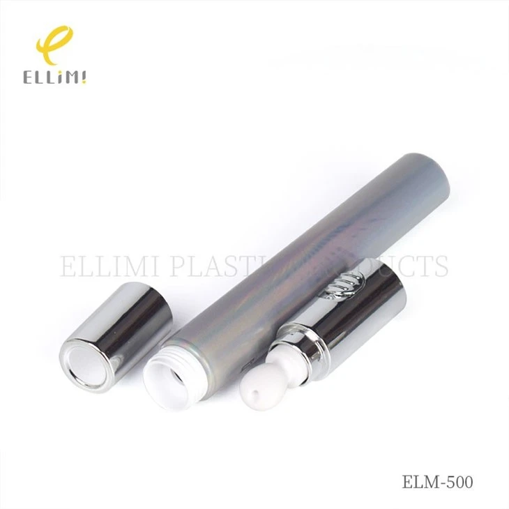 19mm Metal Applicator Empty Roller Tube For Eye Cream Cosmetic Tube factory