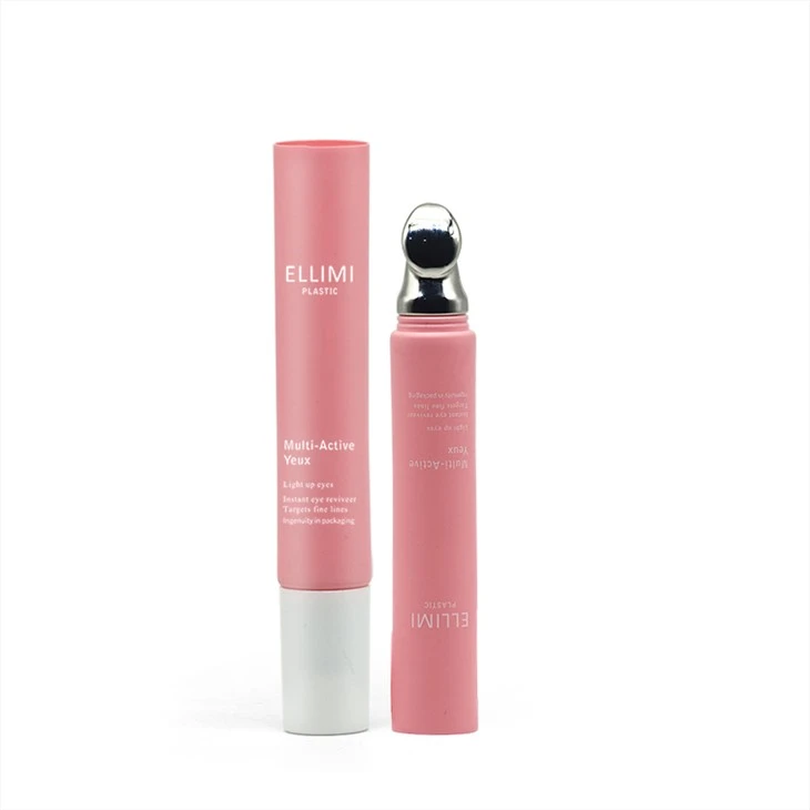 19mm Reverse Dispensing Zinc Alloy Massage Cosmetic Tube