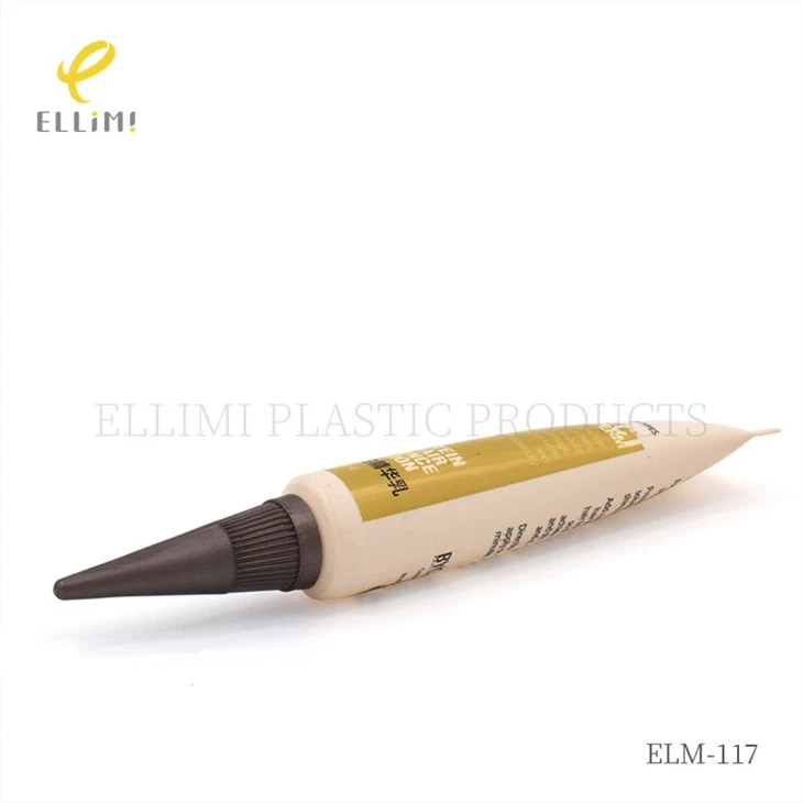 19mm Reverse Thread Double-Cap Cosmetic Tube For Eye Cream best