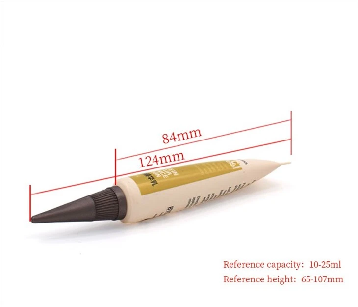 19mm Reverse Thread Double-Cap Cosmetic Tube For Eye Cream price