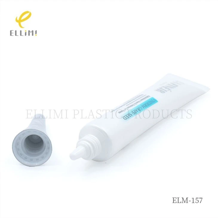 19mm Short Flared Cap Tube Squeeze Tube Containers Biodegradable Cosmetic Tubes suppliers