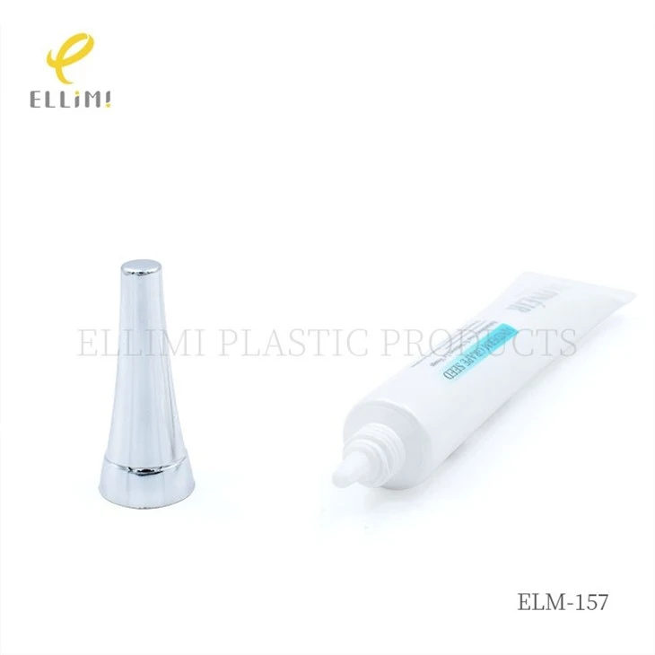 19mm Short Flared Cap Tube Squeeze Tube Containers Biodegradable Cosmetic Tubes factory