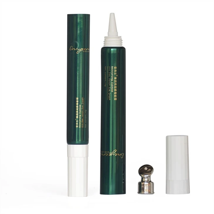 19mm Y-shaped Zinc Alloy Head Upper And Lower Cap Cosmetic Tube