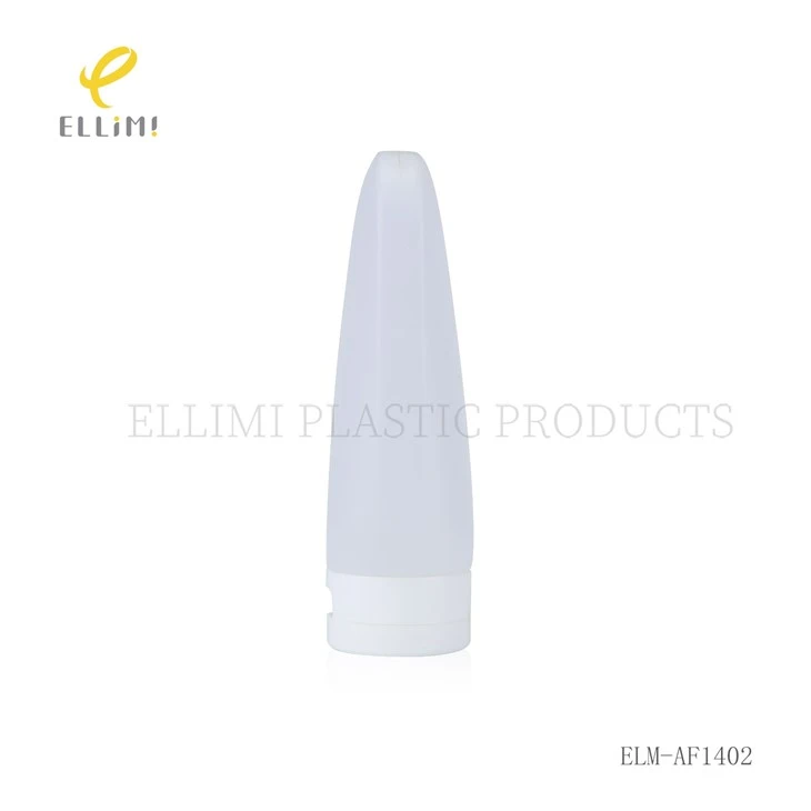 200ml White PE Plastic Squeeze Bottles With Flip Top Cap For Personal Care factory