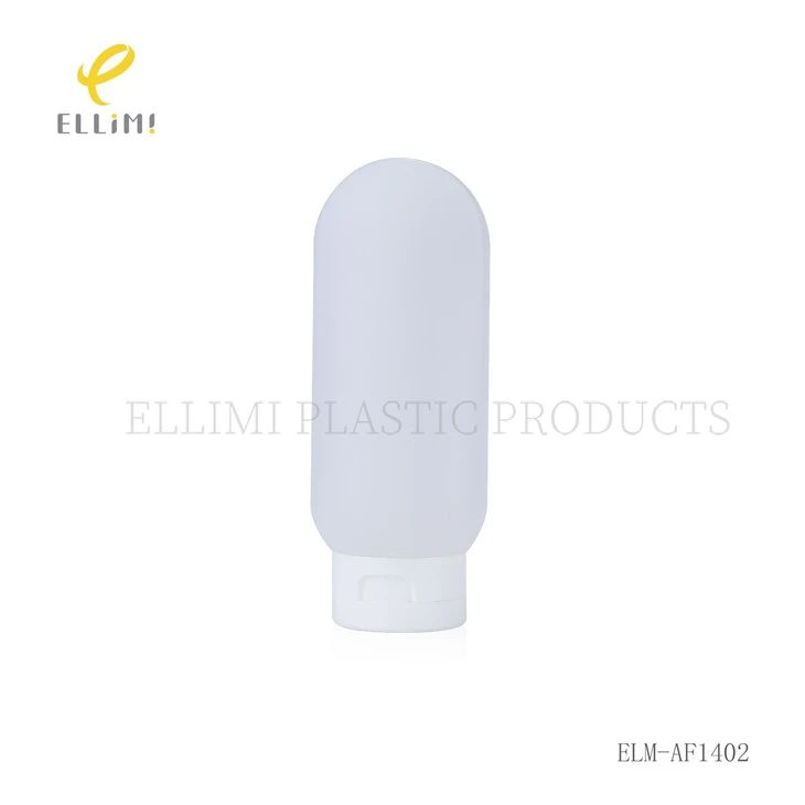 200ml White PE Plastic Squeeze Bottles With Flip Top Cap For Personal Care suppliers