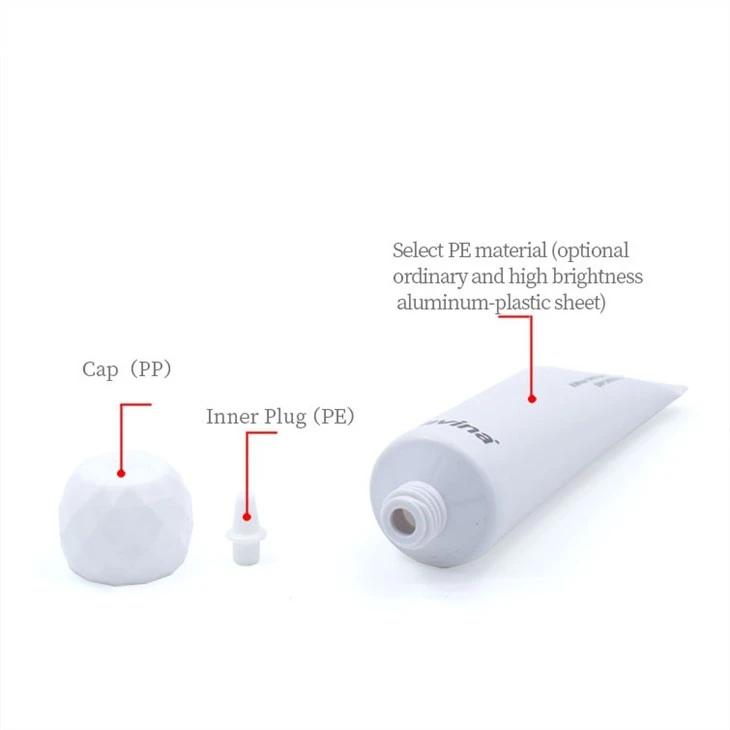 22mm Acrylic Flower Cap Soft Tube high quality