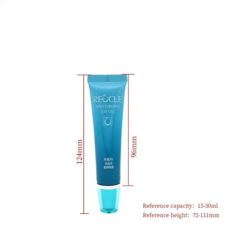 22mm Acrylic Natural Hall Cap Cosmetic Tube For CC Cream price