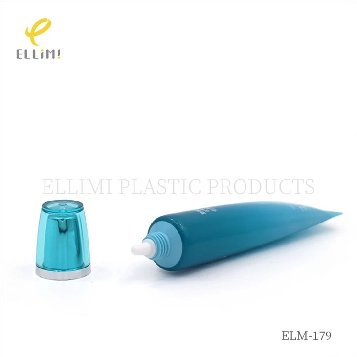 22mm Acrylic Natural Hall Cap Cosmetic Tube For CC Cream suppliers