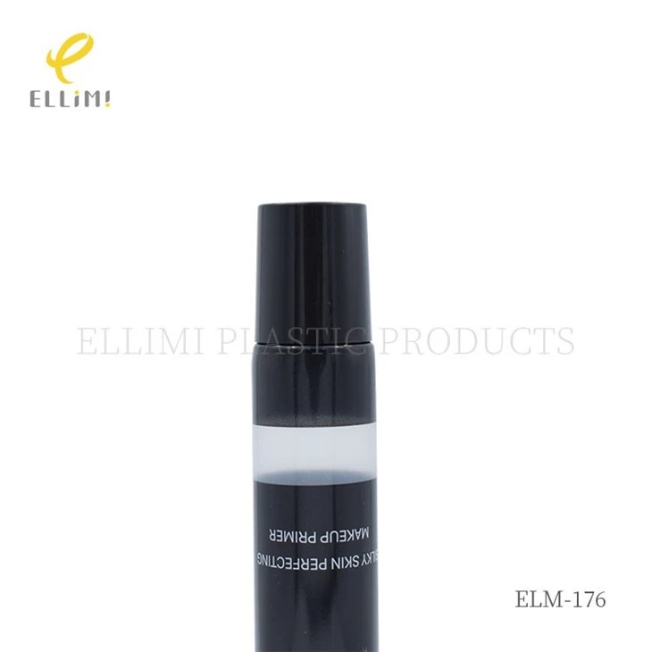 19mm Acrylic Long Flared Cap Cosmetic Tube For Serums factory