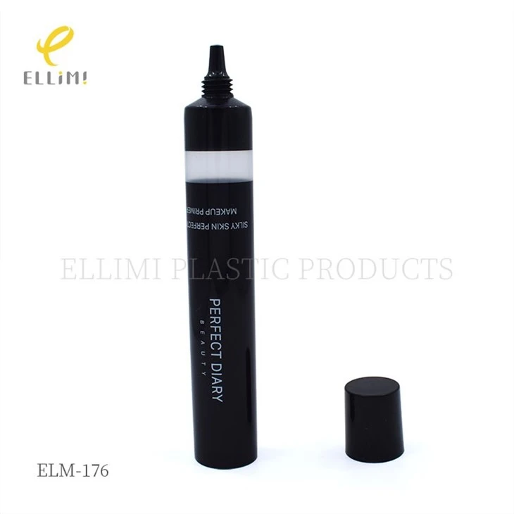 19mm Acrylic Long Flared Cap Cosmetic Tube For Serums suppliers