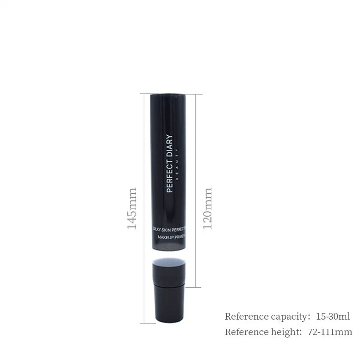 19mm Acrylic Long Flared Cap Cosmetic Tube For Serums price