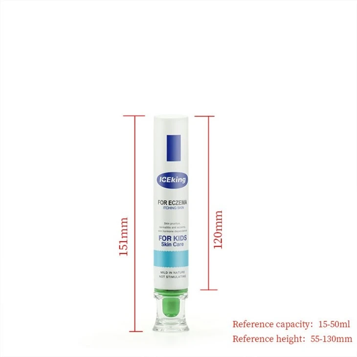 25mm Acrylic Waist Drum Cap Cosmetic Tube For Eye Cream, price