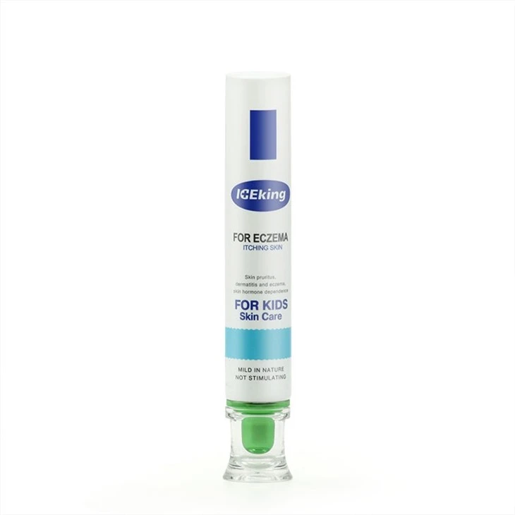 25mm Acrylic Waist Drum Cap Cosmetic Tube For Eye Cream,