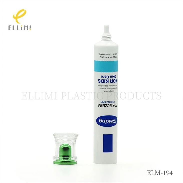 25mm Acrylic Waist Drum Cap Cosmetic Tube For Eye Cream, factory
