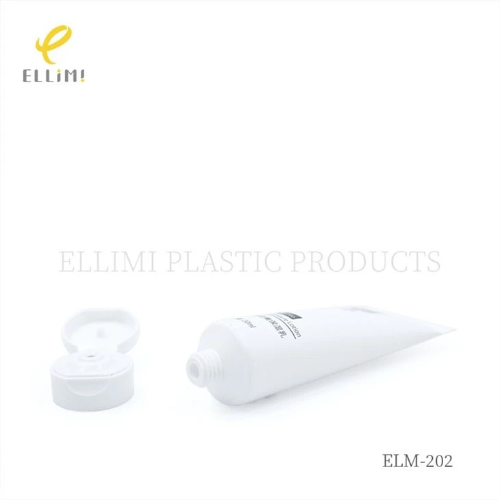 25mm Right-Angle Flip Cap Tube For Travel-Size Facial Cleanser factory