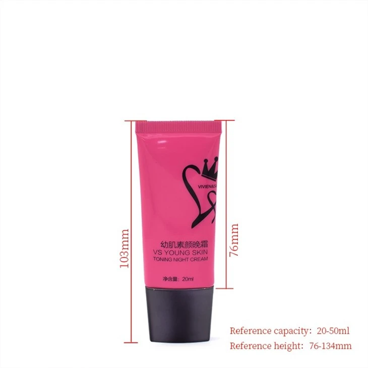 25mm Ultra-Flat Cap Cosmetic Tube For Facial Moisturizer Or Sunscreen