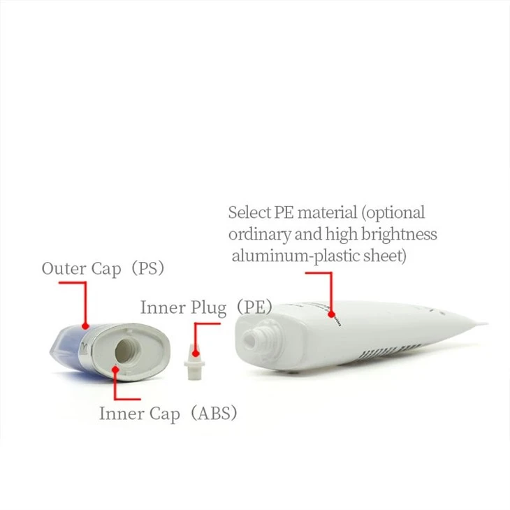 30 Acrylic Fan-Shaped Flat Cap (Type B) Tube high quality