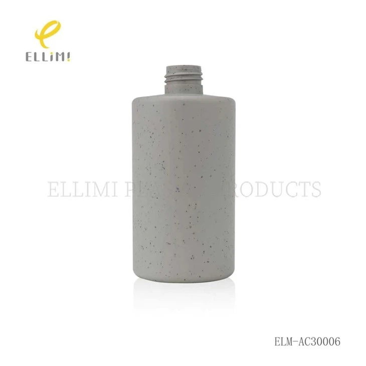 300ml PE Plastic Beauty Packaging Containers For Skincare Serum Oil Custom Color Logo UV/Silk Screen Printing Round high quality