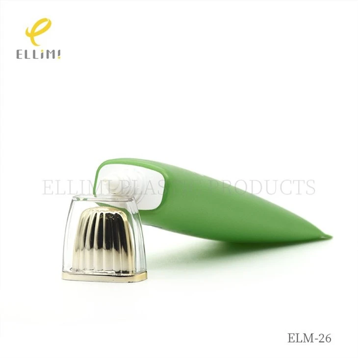 30mm Acrylic Striped Dome-Top Flat Cap Tube