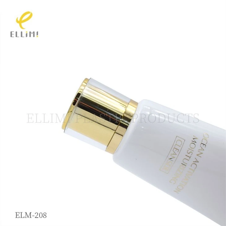 30mm Acrylic Trapezoid Cap Cosmetic Tube For Facial Cleanser best