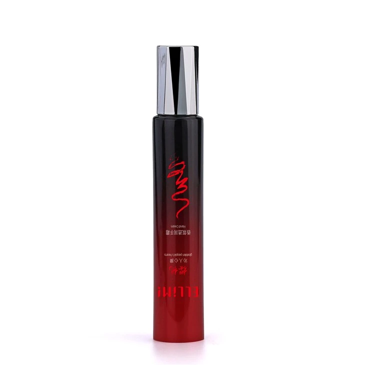 30mm Cosmetic Soft Tube With Rhombus-Patterned And Straight Round Cap